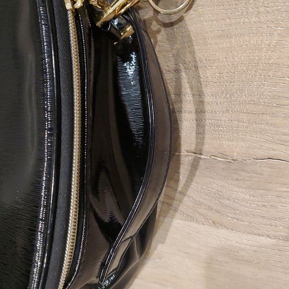 Lancome Le Parisian Black Cosmetic Faux Leather Train Case - Picture 3 of 9